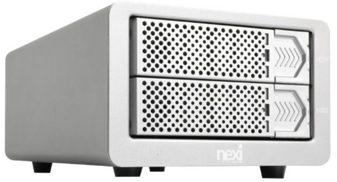 NEXI(넥시) NX-802RU31 USB3.1 TYPE-C 2BAY 데이터 스토리지(NX768)