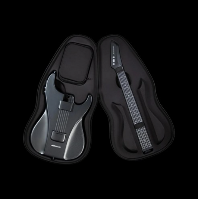 에어로밴드 기타 무통 어쿠스틱 디지털기타, 블랙, 1개