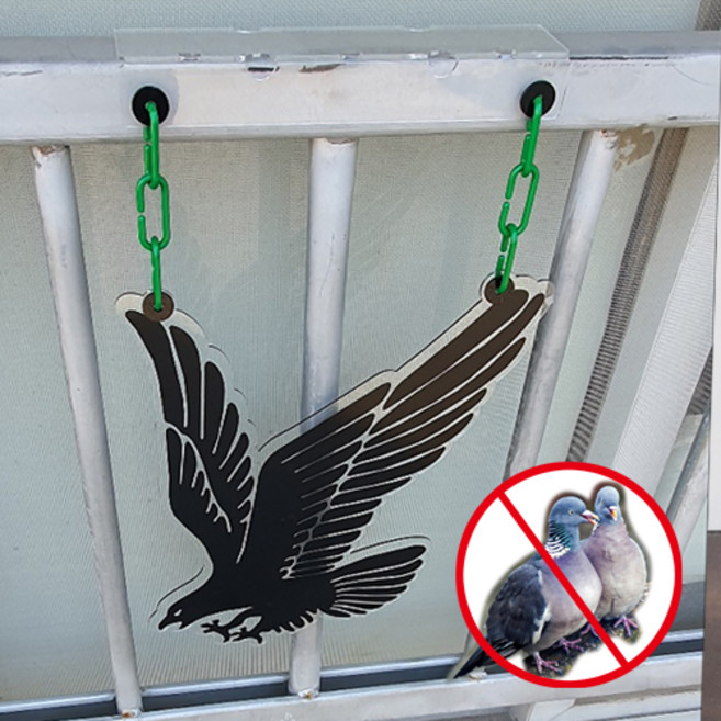 새 퇴치용품 새퇴치 비둘기퇴치용품 실외기비둘기퇴치 비둘기퇴치망 비둘기퇴치 버드스파이크 비둘기 독수리모형 비들기퇴치 조류퇴치기 버드가드, 1개