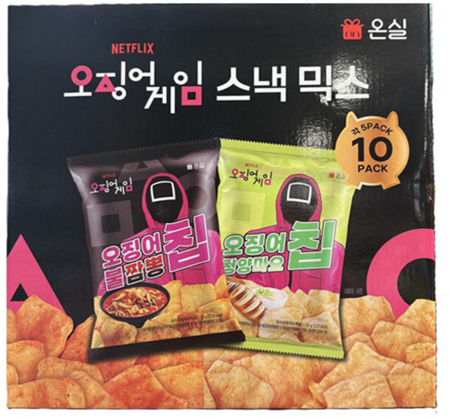 오징어게임 스낵믹스, 1개, 500g