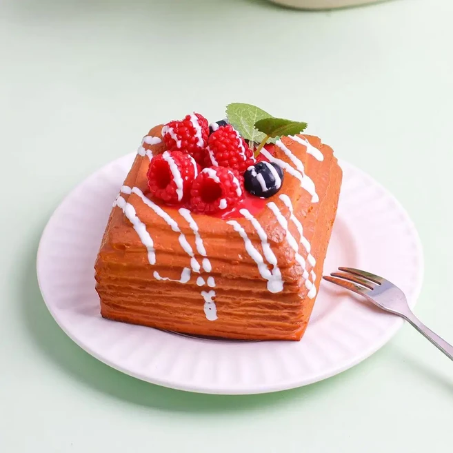 모형 케이크 과일 가짜 디스플레이 플라스틱 샘플 촬영 소품 웨딩 장식 크리스마스, 03 8inches, 03 C