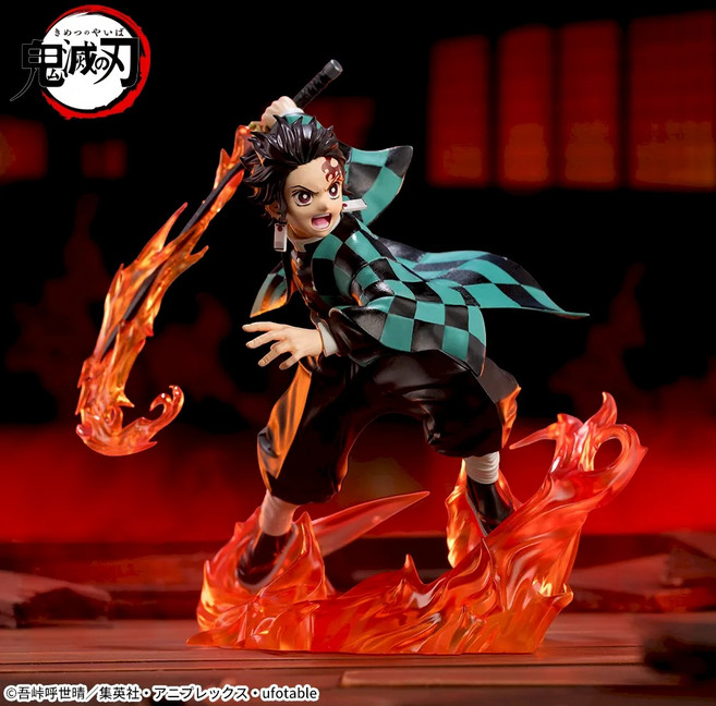 일본내수용 세가 Xross Link 피규어 귀멸의 칼날 무한성편 카마도 탄지로 무한성 ver