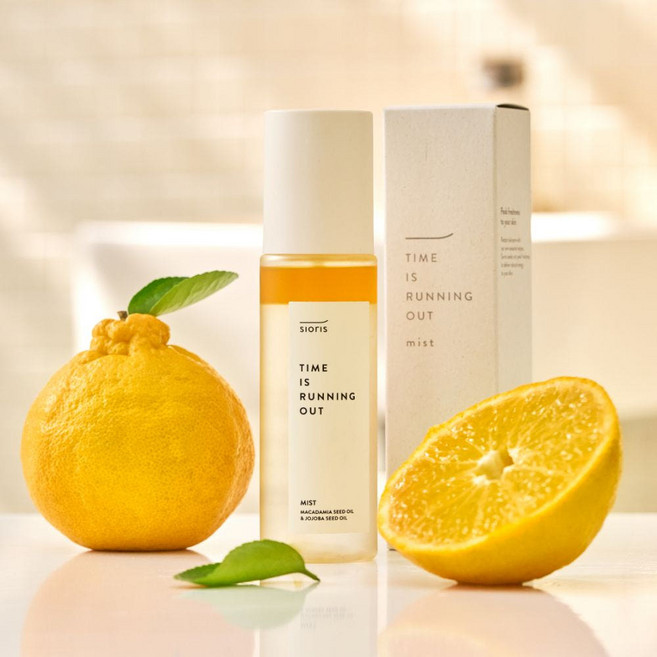 시오리스 유자수 유기농 오일 세럼 보습 수분 광채 승무원 미스트, 1개, 100ml