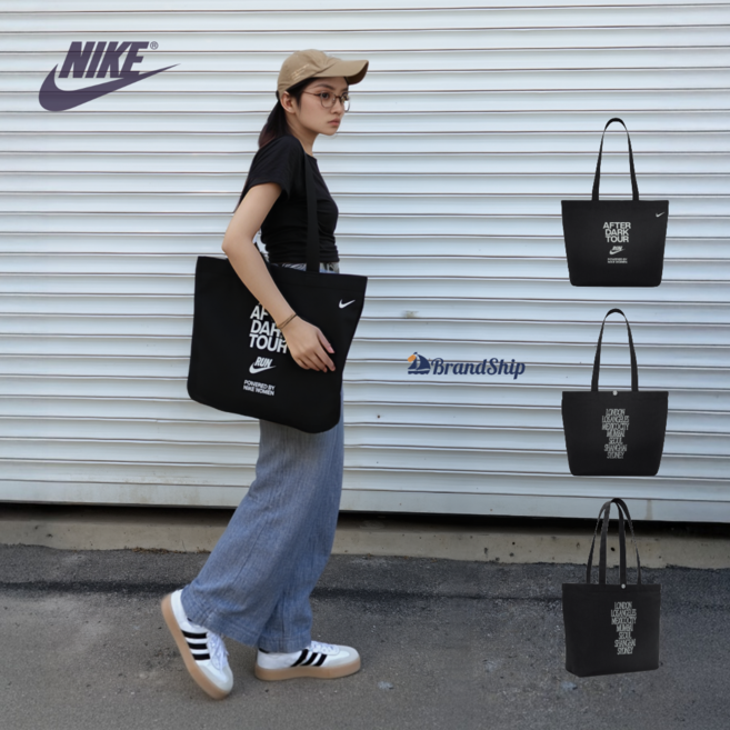 [국내매장판]나이키 헤리티지 캔버스 토트백 숄더백 에코백
