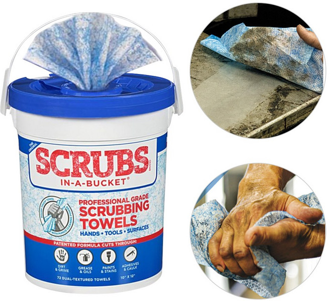 퍼마텍스 기름때 핸드클리너 티슈 42274 오일 먼지 제거제 72매