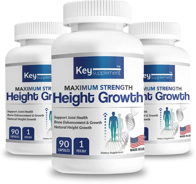 키서플리먼트 하이그로우 어린이 청소년 칼슘 글루코사민 마린콜라겐 총 15 가지 Key Supplement Height Growth, 90캡슐 3개입, 3개, 90정 - 쿠팡