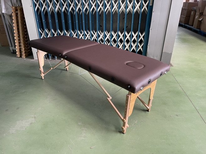 BestMassage 可折疊便攜式按摩床 美容SPA多功能 舒適親膚材質 穩固耐用結構, Brown, 1PIECE