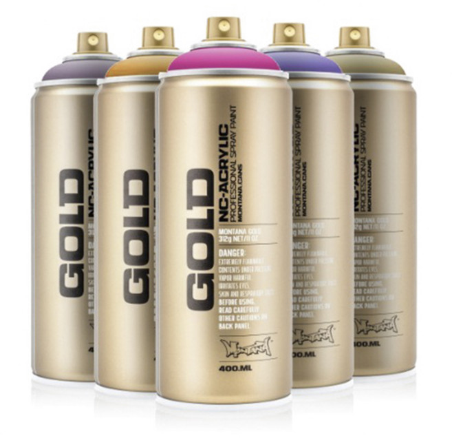 몬타나 골드 다목적 락카 캔스프레이 400ml 반광 인테리어 리폼 DIY 그래피티 리모델링, 107_골드 CL6400_MANI LIGHT