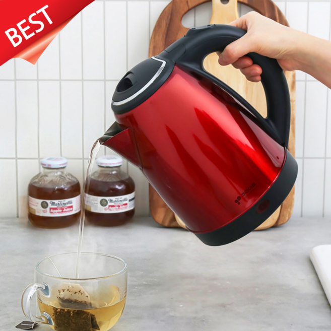 [당일 배송] 키친아트 전기 티포트 1.8L /커피/스텐 포트/자동전원차단