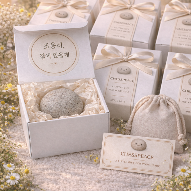 반려돌 애완돌 반려석 키우기 위로 응원 선물, 1개, 선물세트