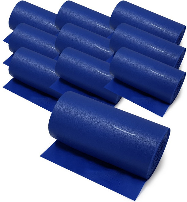 난연성 PVC 보온 매직테이프 파랑, 10개