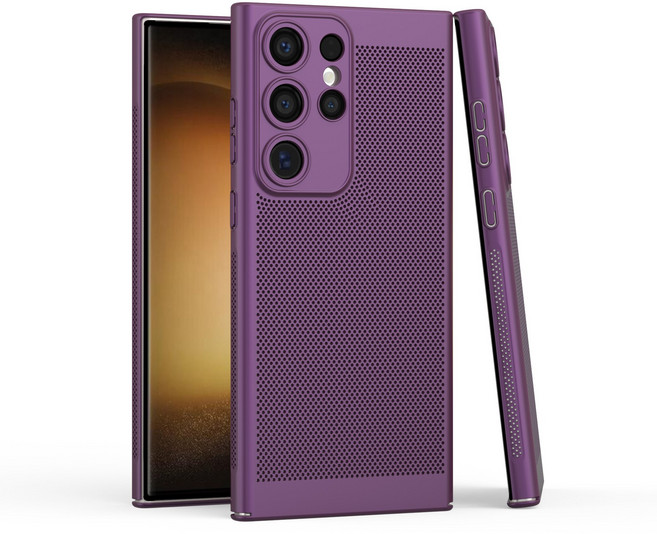 시선레드 갤럭시 슬림 메쉬 열방출 과열방지 렌즈보호 케이스