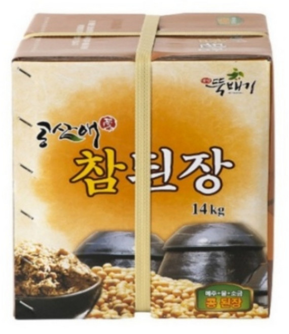 [동아백화점] 옛맛뚝배기 콩100% [전문식당맛 참된장] 14kg, 1개
