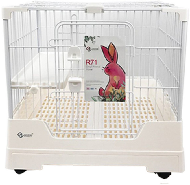 DAYANG R71 豪華兔籠, 達洋R71白(單抽屜), 1個