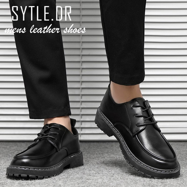스타일닥터 남자 경량 편한 캐주얼화 키높이 무광 로퍼 구두 4cm XP199