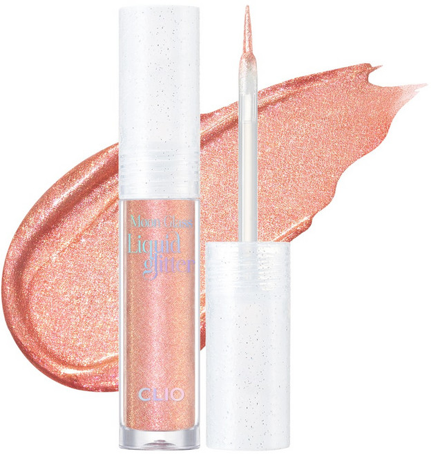 [솜사탕랜드 에디션] 클리오 문글래스 리퀴드 글리터, 05 칠링 로즈, 1개