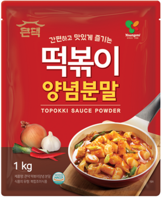 영미 큰댁 떡볶이분말 1kg, 1개