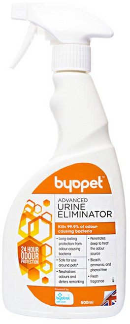 Byopet 寵物除尿去汙噴劑 500ml 24小時長效除臭 深入根源分解異味 溫和配方無刺激, 1個