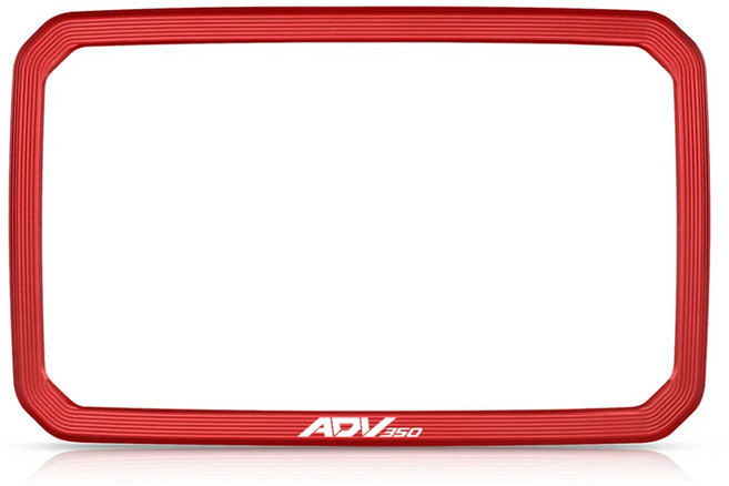 락모터스 ADV350 2025년식 호환 계기판 몰딩 커버 튜닝 파츠, 1개, 레드