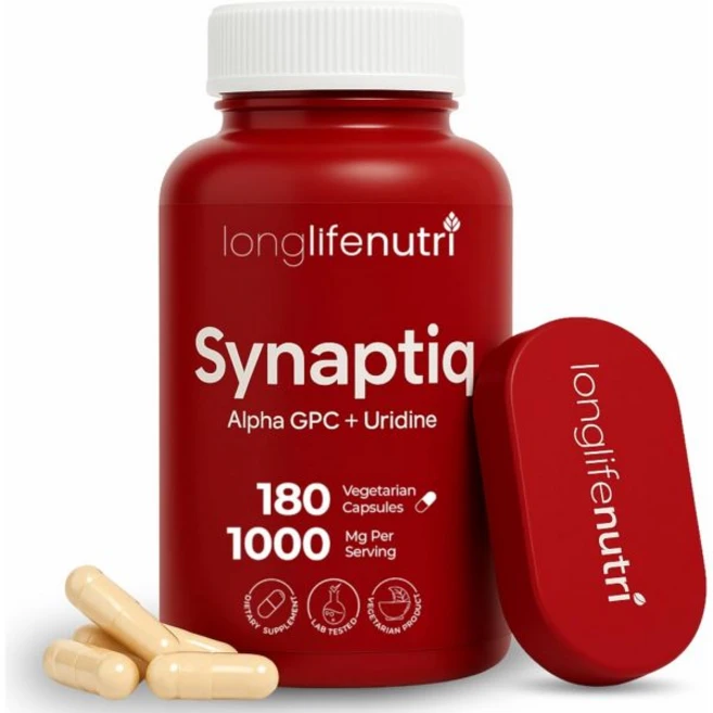 시냅틱 1000mg 알파 g PC 우리딘 모노포스페이트 600mg /400mg 기능 향상 3개월 생산성 MP, 180개 (1팩) - 쿠팡