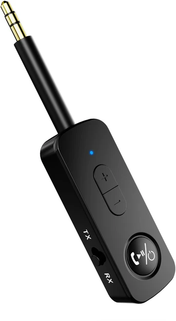 3.5mm Aux Bluetooth 5.3 수신기 송신기 TV 헤드셋 용 2-in-1 무선 오디오 어댑터 자동차 라디오 비행 Mp3, 01 빠른, 01 호환 블루투스 v5.4, 02 No Aircraft Adapter