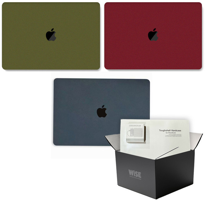 와이즈 맥북에어 15인치 M3 러프 케이스 구성품 세트 A3114, 맥북에어 M3 15인치 A3114, [1]러프 케이스 단품, 딥시블루, 1개