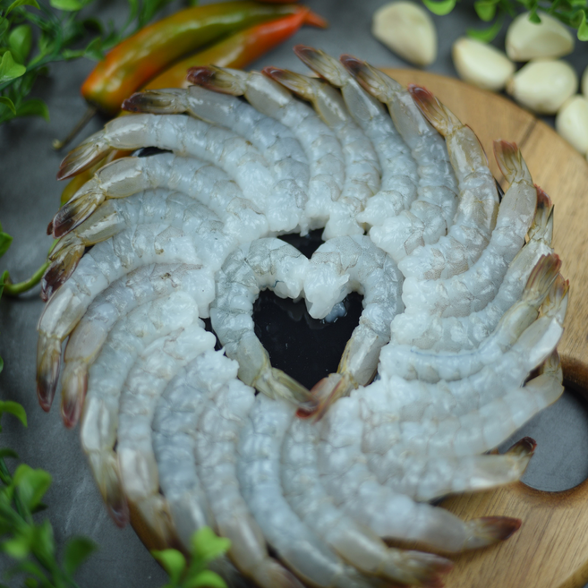 파도수산 국내산 손질새우 새우살 500g, 깐새우(500g) 35~45미 내외, 1개