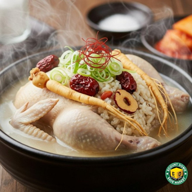 새마원 한알천 삼계탕 레토르트 국산재료 사용, 12개, 1kg