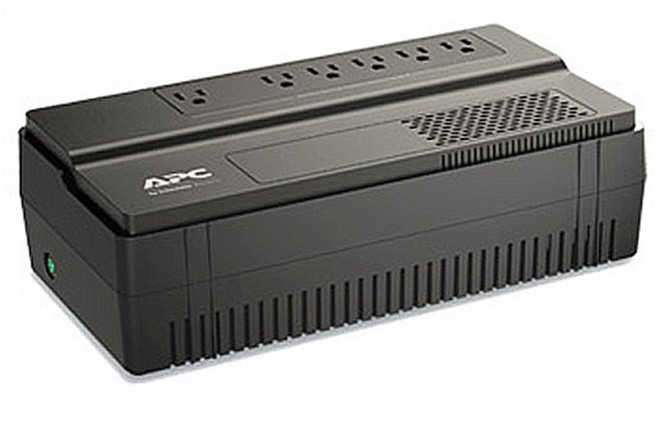 APC BV1000-TW 在線互動式 不斷電系統 / 直立式 防突波 超穩壓 台灣公司貨, 1個, 黑