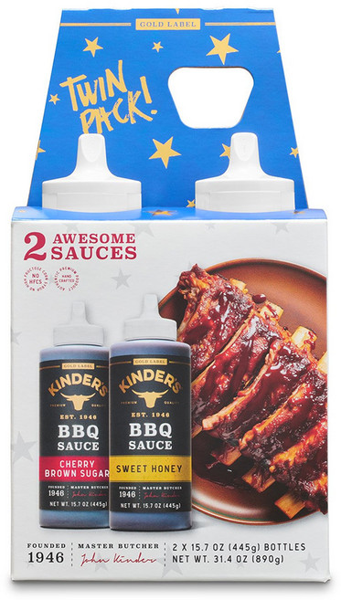 킨더스 골드라벨 BBQ 소스 버라이어티팩 바베큐 스테이크 치킨 소스 세트, 단품, 단품