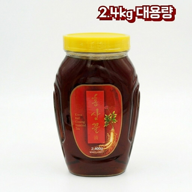 고려홍삼 정액골드 고함량 홍삼꿀청, 1개, 2.4kg