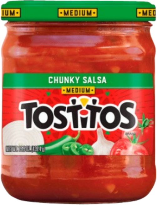 토스티토스 미디움 살사소스, 439.4g, 1개