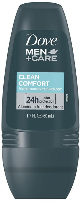 [국내발송]Dove Men +Care Clean Comfort 롤온 데오드란트 Roll on Aluminum Free Deodorant, 50ml, 1개