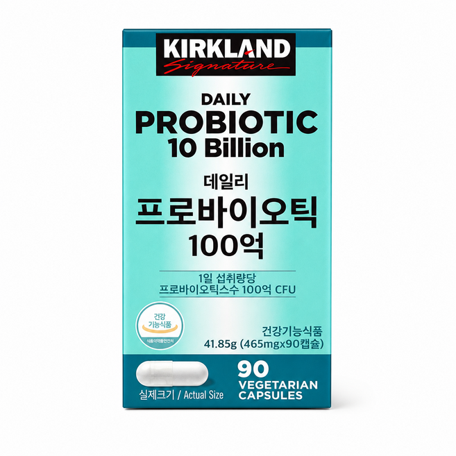 커클랜드 데일리프로바이오틱 100억, 90정, 1세트