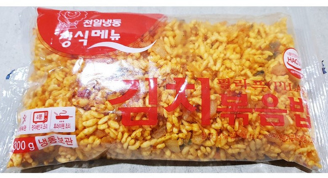 천일 볶음밥 김치 300g X30 업소용 냉동 즉석식품, 30개