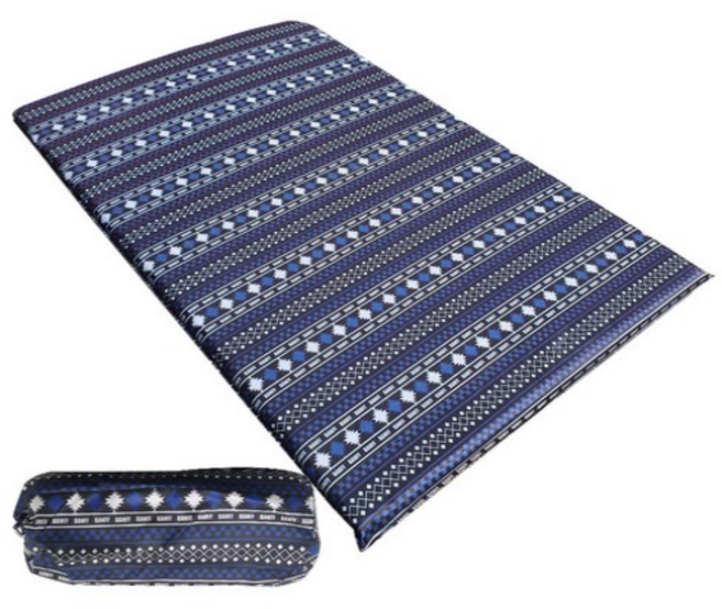 밴프 시그니처 자충 캠핑 매트 더블 5T, NAVY 1개