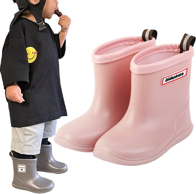 틱앤톡 어린이장화 키즈 레인부츠 아동 장화 버블PVC08