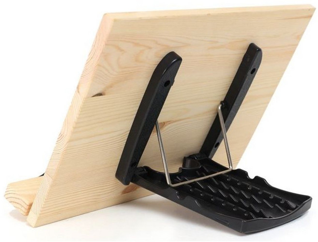 모닝글로리 내추럴우드 원목독서대 대형 (395x260mm) sty*0973yk