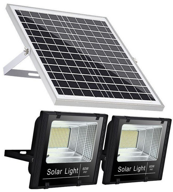 인체감응 방수 태양광 가로등 정원등 태양광 투광등 태양열 LED 가로등, 400W