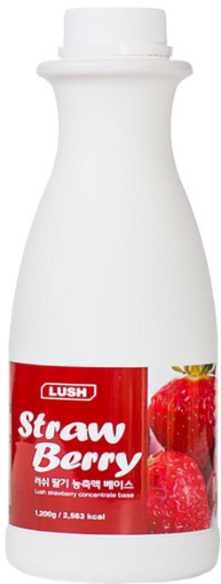 러쉬 딸기 농축액베이스 1.8Kg, 1개