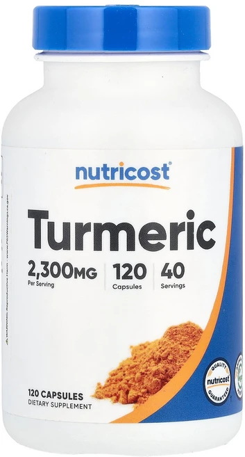 뉴트리코스트 Nutricost 강황 캡슐 120정125422원산지:기타, 1개 - 쿠팡
