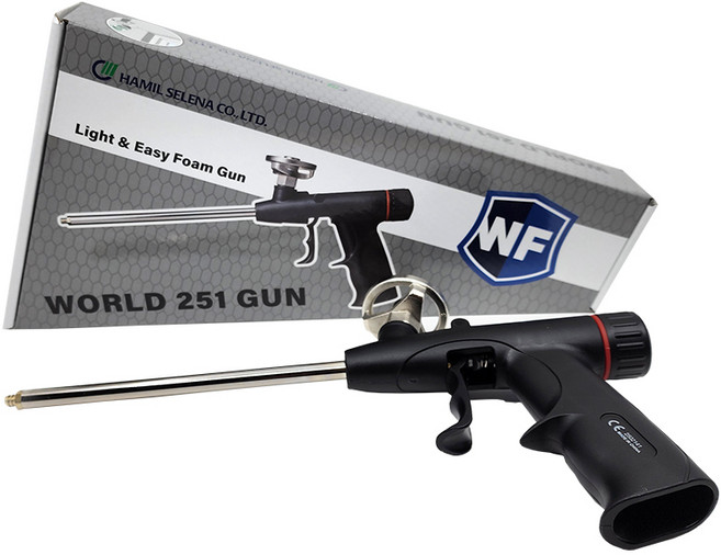 월드 우레탄 폼건 251 건 우레탄폼 전용 함일셀레나, 1개