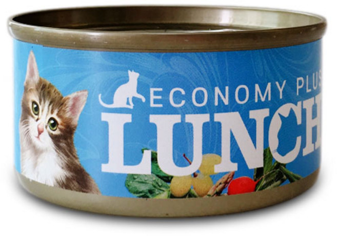 이코노미 런치 플러스 참치 고등어 캔, 1개, 참치고등어