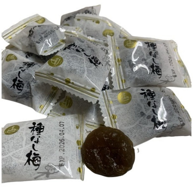 阿冰伯 化核應子, 1個, 52.日式Q梅片 80g