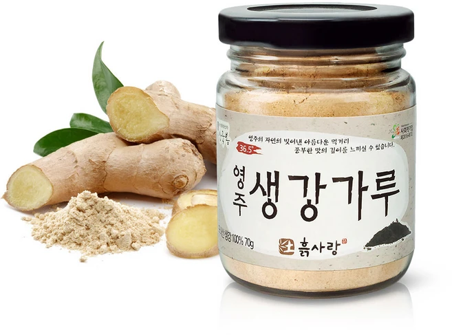 생강가루 70g 국산 자연조미료 분말 천연향료 - 쿠팡