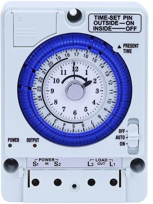 TB388 機械式定時器 24小時定時開關, 機械定時器TB388