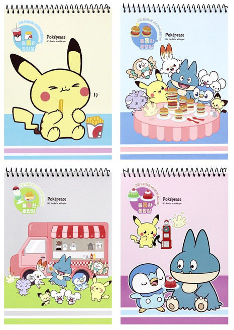 포켓몬 통통한 종합장 랜덤, 1개