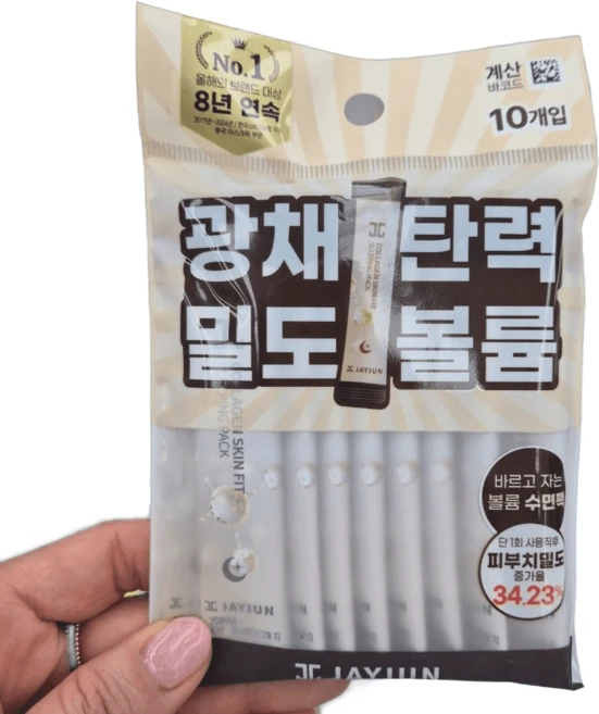 제이준 콜라겐스킨핏슬리핑팩 4ml 10개입, 기본선택, 1개 - 쿠팡