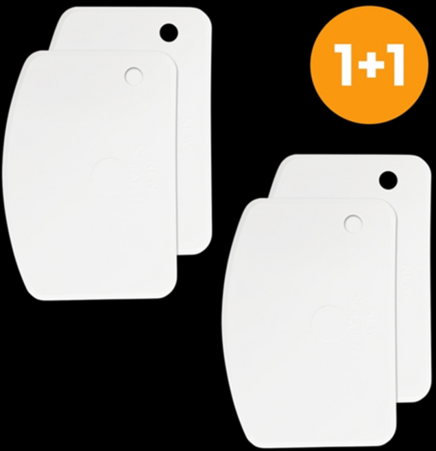 국내생산 베이킹 1+1 스크래퍼2P 반죽칼 제빵칼 스크레퍼 파자 도우, (1+1) 둥근형 2P, 1개