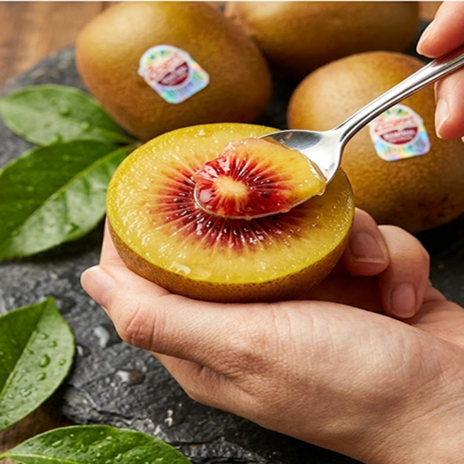 [2주타임특가] 꿀즙가득 초고당도17brix 제스프리 레드키위, 1박스, 10과